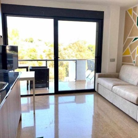 Apartamento 2 En Chalet Con Vista Abierta Al Mar Malaga Bagian luar foto