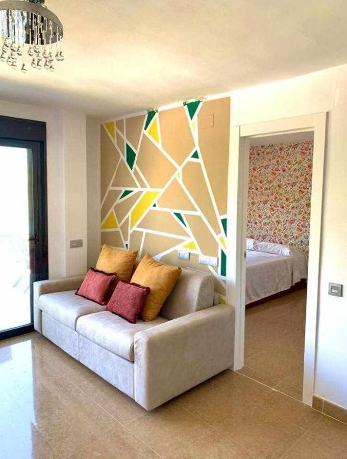 Apartamento 2 En Chalet Con Vista Abierta Al Mar Malaga Bagian luar foto